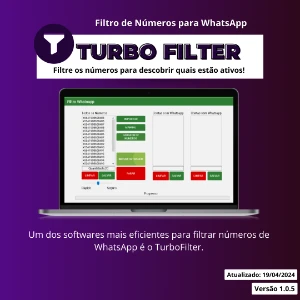TurboFilter Gerador & Filtro de Números de Wh4ts4pp - Softwares e Licenças