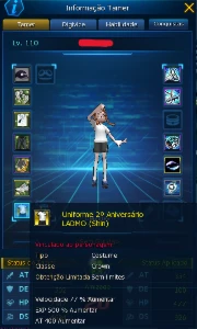 Conta novice LADMO Omega Tamer Lv110 X7 - Digimon Masters Online