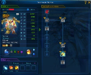 Conta novice LADMO Omega Tamer Lv110 X7 - Digimon Masters Online