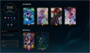 CONTA LOL D1 202 SKINS RYZE TRIUNFANTE ULTIMATES - League of Legends