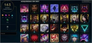 CONTA LOL D1 202 SKINS RYZE TRIUNFANTE ULTIMATES - League of Legends