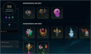 CONTA LOL D1 202 SKINS RYZE TRIUNFANTE ULTIMATES - League of Legends