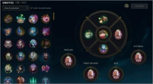 CONTA LOL D1 202 SKINS RYZE TRIUNFANTE ULTIMATES - League of Legends