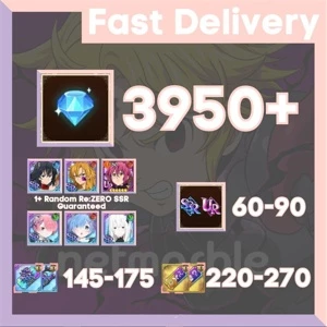 [GLOBAL] 3950+ Diamonds 7DS / +1 Random Re:ZERO Colab - Outros