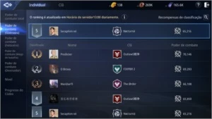 TOP 5 guerreiro, 65k de poder, códex bem upado e pet ÉPICO - MIR4