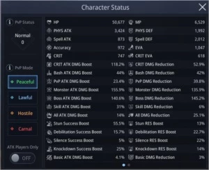 Guerreiro Level 75, 97k (94k sem clan). - MIR4