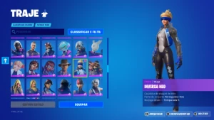Conta Fortnite 305 Skins Viuva Negra, Glow+Machado Do Kratos