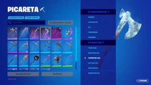 Conta Fortnite 305 Skins Viuva Negra, Glow+Machado Do Kratos