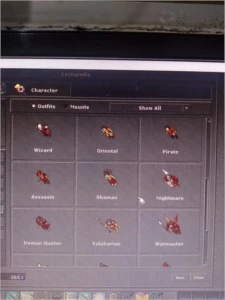 Sell RP Lutabra - skills 114, ml 29 com Makers skills 100+ - Tibia