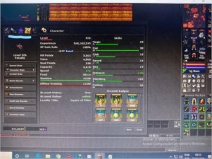 Sell RP Lutabra - skills 114, ml 29 com Makers skills 100+ - Tibia