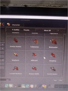 Sell RP Lutabra - skills 114, ml 29 com Makers skills 100+ - Tibia
