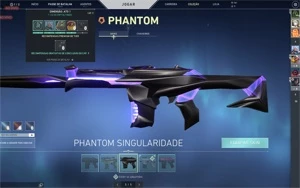 conta valorant  (varias skins)  mais informaçoes pv