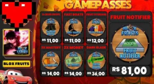 Robux / game pass de qualquer jogo - Roblox