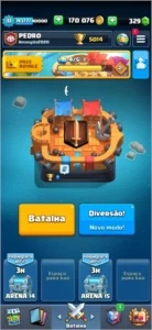 Conta lvl 11 Clash Royale na ARENA LENDÁRIA.