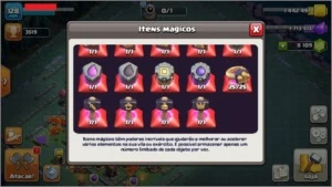 CLASH OF CLANS CV12 **CONTA TOP**