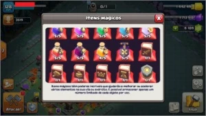 CLASH OF CLANS CV12 **CONTA TOP**