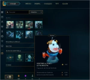LVL 42 UNRAKED (SMURF ACCOUNT) + SKIN LEGADA - League of Legends LOL