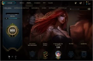 LVL 42 UNRAKED (SMURF ACCOUNT) + SKIN LEGADA - League of Legends LOL