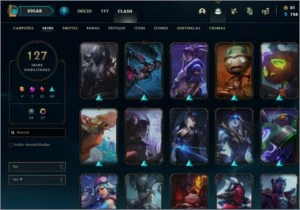 Conta com Riven Prestígio - Platina 3 / Diamond 4 S10 - League of Legends LOL