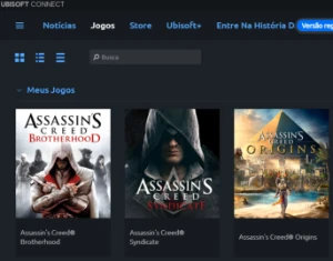 Coleção Assassins Creed, Brotherhood, Sindicate, Origins - Ubisoft