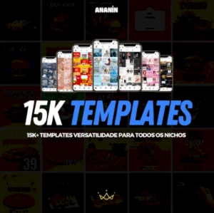 +15K Templates Canva - Pack de todos os Nichos