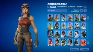 Conta Fortnite | 74 Skins | Renegade Raider | Meowdas