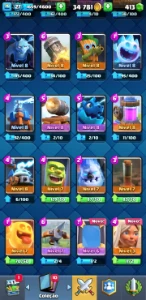 Conta claah royale e braws stars - Clash Royale