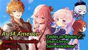 Childe, Yae e Kokomi - Genshin Impact