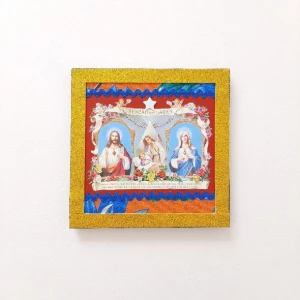 Quadrinho Retrô Benção dos Lares - Artesanato e Personalizados