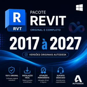 Revit para Windows - Anual Original - Softwares e Licenças