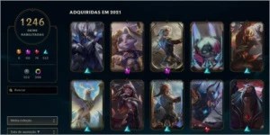 Conta LOL + 1200 Skins - League of Legends