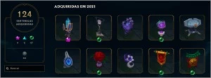Conta LOL + 1200 Skins - League of Legends