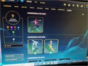 Conta Diamante 3 - League of Legends LOL