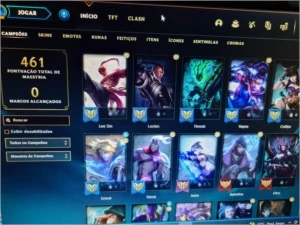Conta Diamante 3 - League of Legends LOL