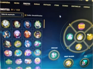 Conta Diamante 3 - League of Legends LOL