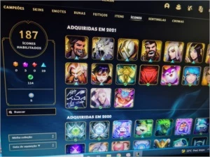 Conta Diamante 3 - League of Legends LOL