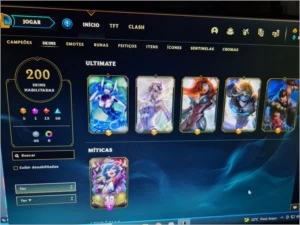 Conta Diamante 3 - League of Legends LOL