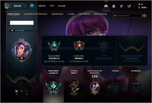 Conta Platina 3 - League of Legends LOL