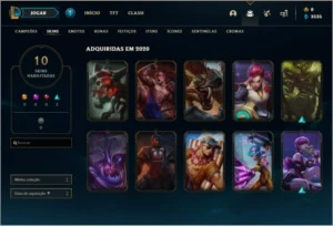 Conta Platina 3 - League of Legends LOL