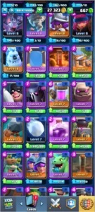 Conta Clash Royale Nivel 9 Arena 12