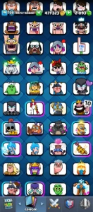 Conta Clash royale nível 59