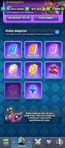 Conta Clash royale nível 59