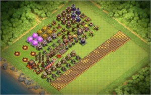 cv10 full rainha 40 - Clash of Clans