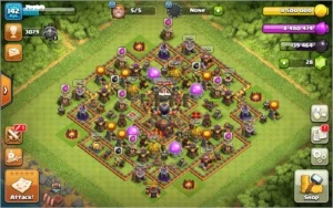 cv10 full rainha 40 - Clash of Clans