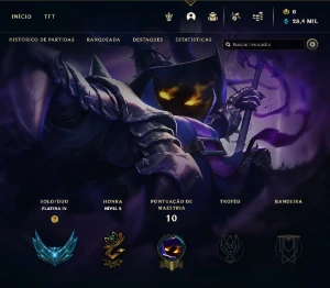 Conta Platina 4 - 28K De EA - League of Legends LOL