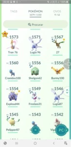 Conta  lvl 40 Pokémon go - Pokemon GO