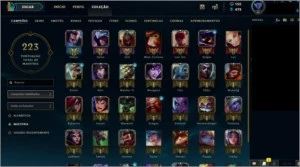 CONTA DIAMANTE 4 - League of Legends LOL