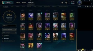 CONTA DIAMANTE 4 - League of Legends LOL
