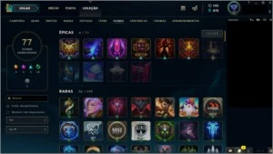 CONTA DIAMANTE 4 - League of Legends LOL