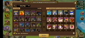 Conta Summoners War - Nephthys